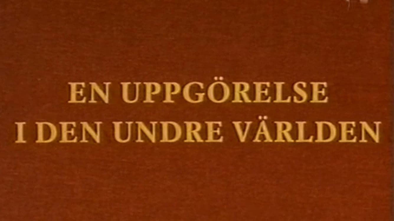 En uppgörelse i den undre världen