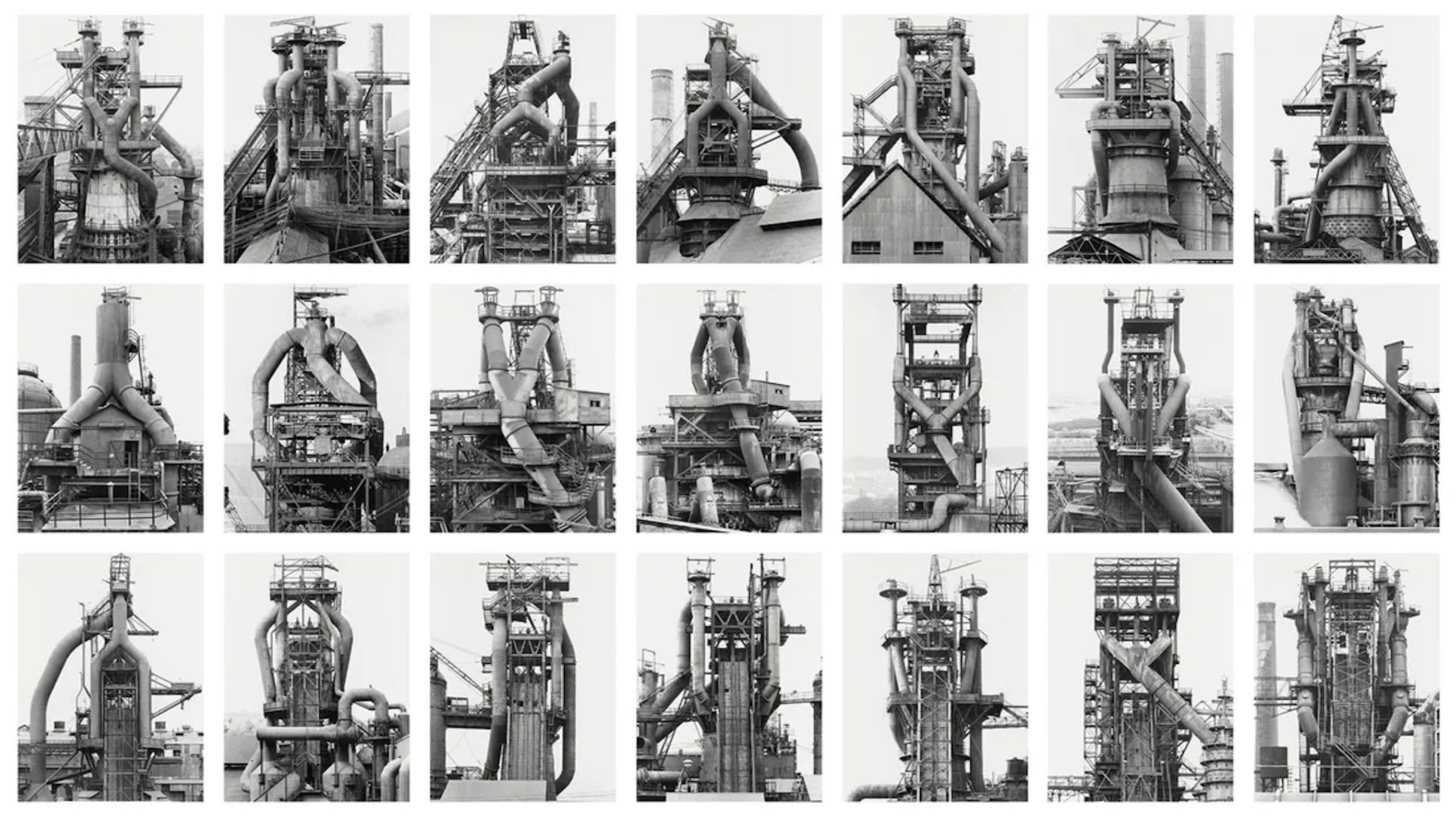Bernd and Hilla Becher: Typologies of Industrial Architecture