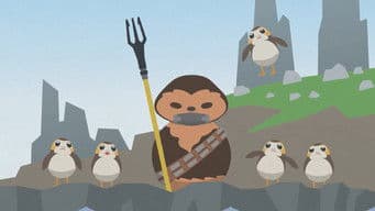 Chewie, the Porgs, and the Sea Monster (1)
