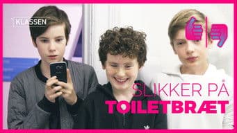 Licking on toilet seat