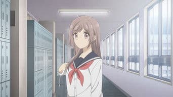 Ugly Girl and Flower on a High Peak