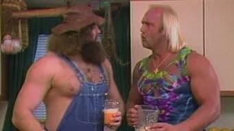 Hillbilly Jim trains with Hulk Hogan
