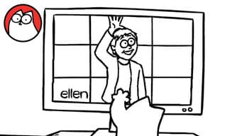 Screen Grab (Specially Dedicated to Ellen's Cat Week!)