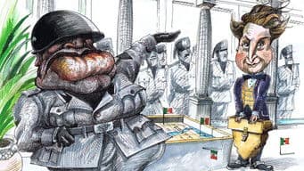 Joe Lyons and Benito Mussolini 1935 and 1937