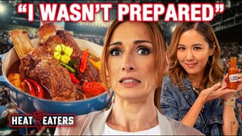 Becky Lynch Eats the Spiciest Meal of Her Life