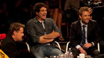 Jimmy Carr, Judah Friedlander, Chris Hardwick, Eddie Izzard, Tim Minchin