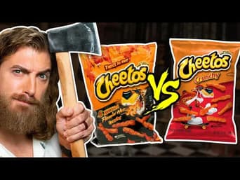 Extreme vs Original Snacks Taste Test (Axe Throwing Game)