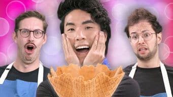 The Try Guys Make Waffle Cones Without A Recipe