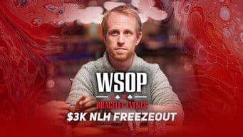 Event #13 $3K No-Limit Hold'em Freezeout