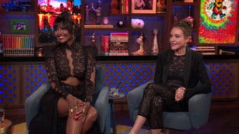 Christa Miller and Ubah Hassan